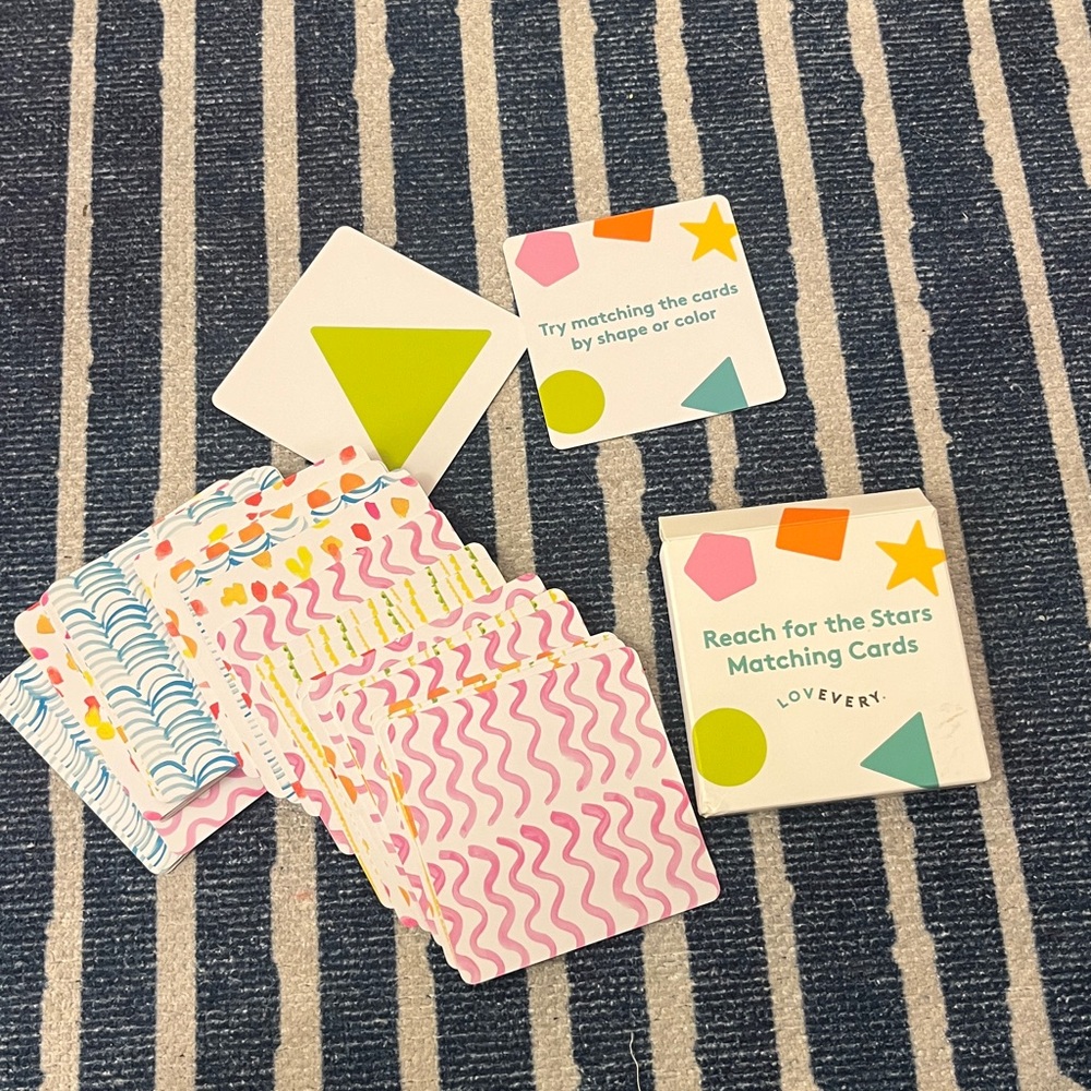 Lovevery cognitive matching game/toy